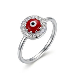 Anillo Ojo Turco rojo